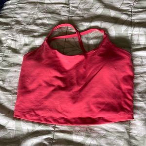 Born Primitive High Tide Sports Bra in Fiery Rose